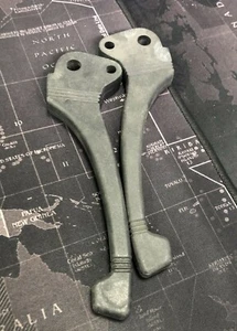 Nueva Pareja De Palancas Originales Piaggio Vintage Recortadas Para Vespa PK 125 - Imagen 1 de 2