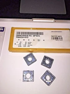 INSERTI CARBURO MITSUBISHI QUANTITÀ 4 SNMG190616 RS MP9015 SNMG644RS - Foto 1 di 1