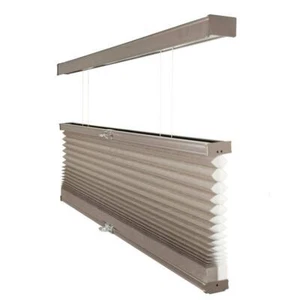 Chicology Cellular Shade 70"W x48"L Top Down Bottom Up Barnwood-Light Filtering - Picture 1 of 6