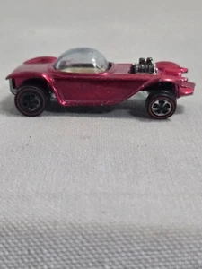 1968 Redline Hot Wheels Beatnik Bandit Rose Pink Exterior White Interior Ed Roth - Picture 1 of 10