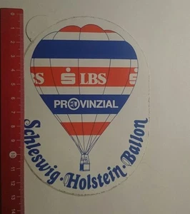 Aufkleber/Sticker: LBS Provinzial Schleswig-Holstein Ballon (201216154) - Picture 1 of 1