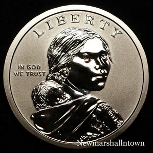 2018 S Native American Sacagawea Reverse Proof from Reverse Mint Proof Set - Picture 1 of 2