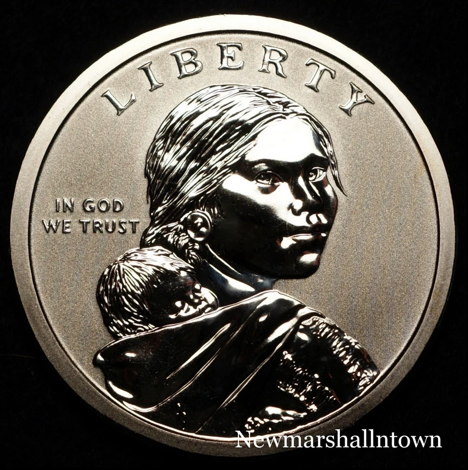 2018 S Native American Sacagawea Reverse Proof from Reverse Mint Proof Set  - Image 1 of 2