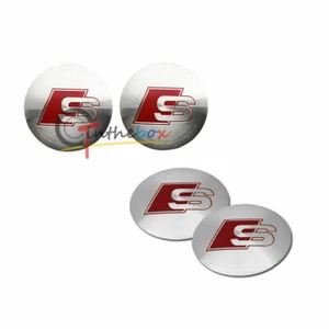 NEW 2.2 INCH 4X Sline Car Wheel Center Hub Cap Emblem Badge Decal Sticker - Picture 1 of 4