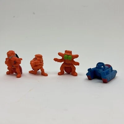 Mini figura de acción Hasbro Army Ants 3 naranja 1 azul de colección 1987 lote de 4 Foto 1 de 4