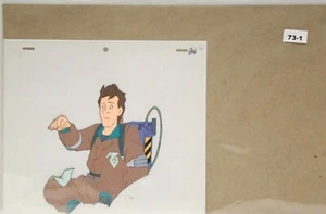 GhostBusters Original Production Drawing And Cel 73-1 Used Cond. - Picture 1 of 6