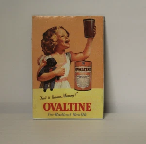 CASA DE MUÑECAS (letrero de metal = OVALTINO - Imagen 1 de 1