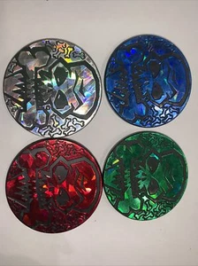 4 Caps The Game Slammers Pirate/skulls - Picture 1 of 3