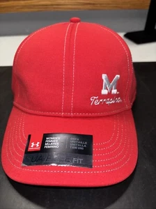 UNDER ARMOUR MARYLAND TERRAPINS WOMEN’S UA FREE-FIT BASEBALL CAP NWT - Picture 1 of 8
