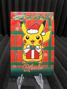 Pikachu - Cracked Ice Holo - Christmas Card Database - Pokemon NM - Picture 1 of 2