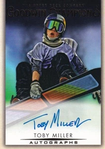 OBERDECK 2021 GOODWIN CHAMPIONS TOBY MILLER #A-MI AUTOGRAMMKARTE - Bild 1 von 2