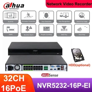 Dahua WizSense NVR5232-16P-EI 32ch 16POE 32MP NVR AI Network Video Recorder Lot - Picture 1 of 11