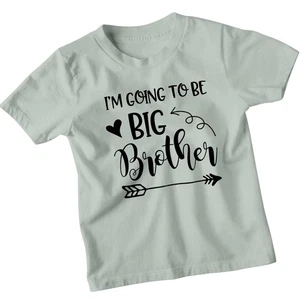 Linda camiseta Im Going To Be Big Brother anuncio de embarazo familia niños - Imagen 1 de 33