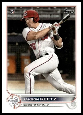 2022 Topps #61 Jakson Reetz RC - Image 1 of 2