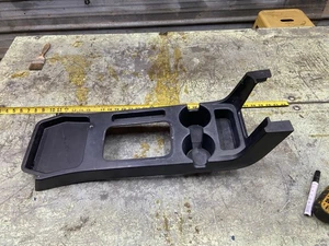 08-12 ESCAPE Floor Console Upper Trim Panel Cup Holder Black - Picture 1 of 21
