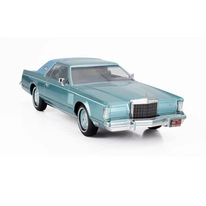 1978 LINCOLN CONTINENTAL MARK V LIGHT BLUE MET 1:18 SCALE BY MCG MCG18369 - Picture 1 of 4