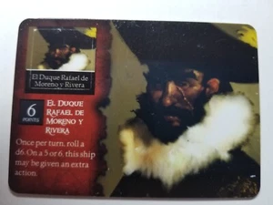 Wizkids Pirates CSG El Duque Rafael De Moreno Y Rivera #059 RARE Unpunched crew  - Picture 1 of 2