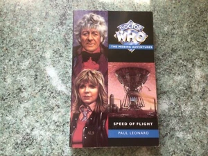 Doctor Who - Missing Adventures - Speed of Flight 1996 Paul Leonard Virgin - Picture 1 of 4