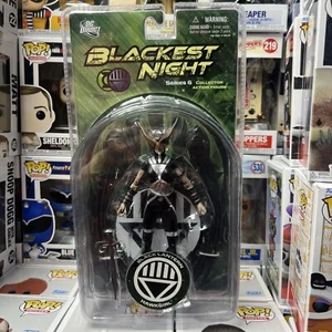 Figura Blackest Night HAWKGIRL DC Comics Direct Toys Series 6 Linterna Negra 7 - Imagen 1 de 6