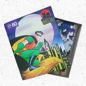 VTG 1995 The Adventures of Batman and Robin Milton Bradley 60 Piece Puzzle