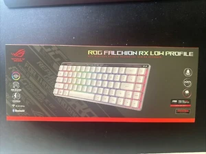 ASUS ROG FALCHION 65% Wireless Mechanical Gaming Keyboard (White) (Red Switches) - Picture 1 of 5