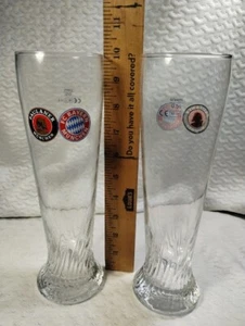 Raro x2 nuovo Sohm. "Bicchieri da birra Germania Paulaner Pilsner 0,5 L 10"" 🙂 🙂 🙂 - Foto 1 di 6
