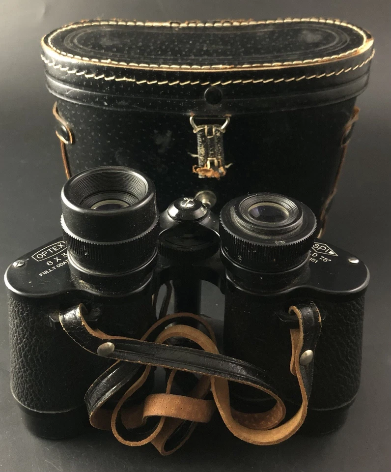 optex binoculars 13151 with case vc4 - Image 1 of 4