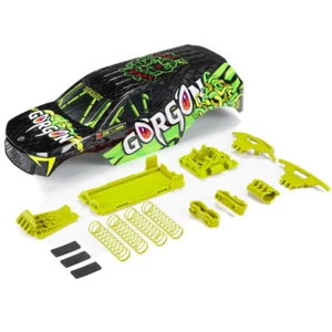 ARRMA ARA402349 GORGON Painted Decaled Trimmed Body Set Fluorescent Yellow - Picture 1 of 1