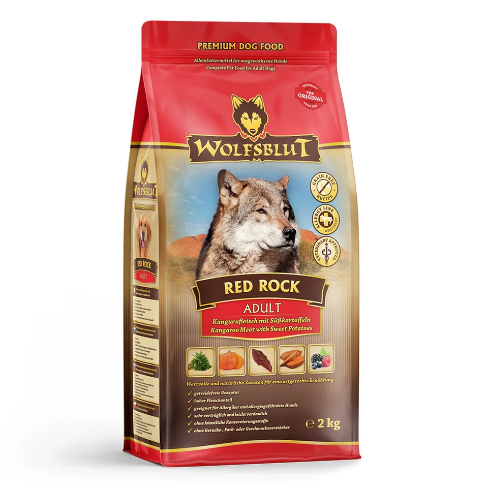 Wolfsblut - Red Rock Adult - 2 kg - Hundefutter - Bild 1 von 4