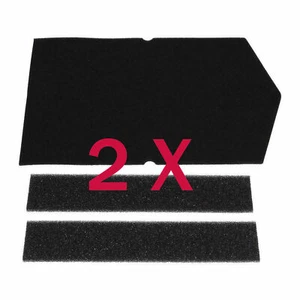 2x Tumble Dryer Foam Filter Set For For Miele T8000 Series 06057930 & 09688381 - Picture 1 of 5