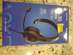 NEW PDP Gaming LVL30 Wired Chat Headset for PlayStation 4 PS4 Mic -DISCOUNT - Picture 1 of 5