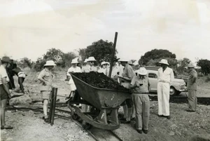 Madagascar Analahiva Coal Mines Exploration Old Photo 1950 - Picture 1 of 3