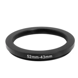 Camera 52mm Lens to 43mm Accessory Step Down Adapter Ring 52mm-43mm - Picture 1 of 1