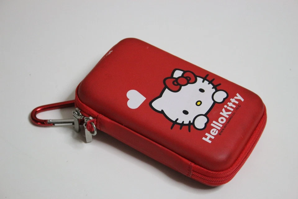 Estojo de transporte/bolsa Hello Kitty para Nintendo 3DS do Japão muito raro/Kawaii - Imagem 1 de 4