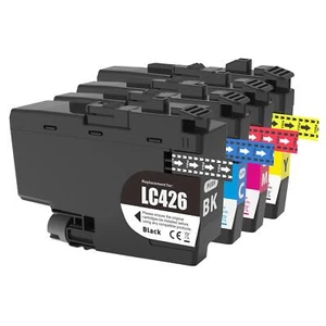 4 Inks Cartridges (Set) for Brother MFC-J4335DW, MFC-J4340DWE, FC-J4540DWXL - Picture 1 of 4
