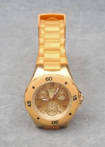 INVICTA ANGEL LADY 38MM YELLOW/GOLD COLOR WRISTWATCH #1274 - Picture 1 of 2