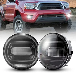LED Fog Lights for Tacoma 2005-2011/ Solara 2004-2006/ Sequoia 2008-2015/ Tundra - Picture 1 of 8