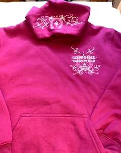 Sudadera con Capucha Vaquera Hardware FUSCSIA ROSA JUVENIL MEDIANA NUEVA CON ETIQUETAS 18-1 - Imagen 1 de 6