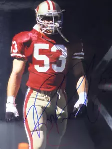 Bill Romanowski San Francisco 49'ers BC Autographed 8x10 Signed Football Photo - Picture 1 of 4