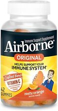 Airborne 750mg Vitamin C Gummies For Adults, Immune Support Supplement with Powe