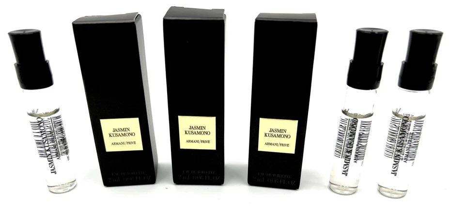 Lote de 3: Giorgio Armani Prive Jasmin Kusamono Eau de Toilette 2 ml * 3 = 6 ml Foto 1 de 1