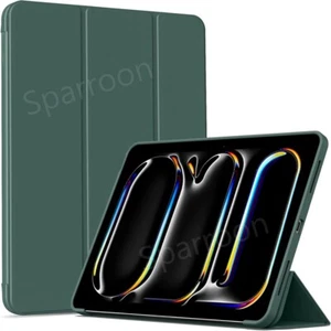 For iPad 7/8/9/10/11th Gen Air 11 13 M2 M3 Pro M4 Case Leather Shockproof Cover - Picture 1 of 71