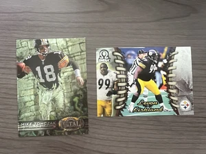 1997 Skybox 1998 lote de tarjetas de fútbol americano Pittsburgh Steelers Mike Tomczak, Kirkland - Imagen 1 de 2