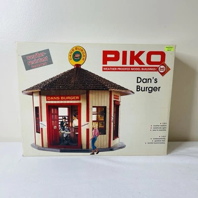 PIKO LGB No. 62227 G Scale “Dan’s Burger” Building Kit Sealed - Image 1 of 4