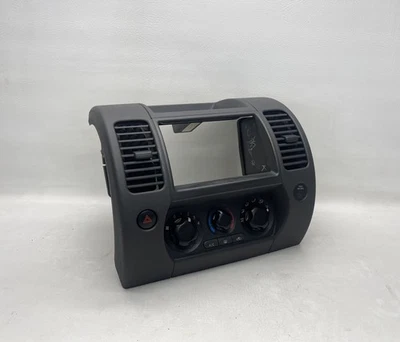 Nissan Frontier Pathfinder 2005-12 OEM interruptor de clima delantero control radio bisel Foto 1 de 4