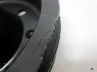 DAMAGED Engine Harmonic Balancer PB1574N for 1996-2000 Honda Civic 1.6L - Image 1 of 4