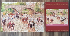 Wentworth Appleby Horse Fair Wooden Whimsy Jigsaw Puzzle 250pc Leslie Stones - Picture 1 of 6