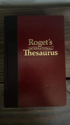 Roger’s International Thesaurus 4th Edition Hardcover - Image 1 of 4