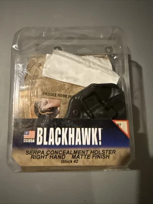BlackHawk Serpa CQC Paleta de Ocultación/Funda Deslizable para Cinturón Ajuste Glock 42 380 Foto 1 de 2