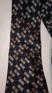 Robert Talbot Howard & Miller Vintage schwarz mit silbernen Rechtecken & blauen Akzenten  - Bild 1 von 6